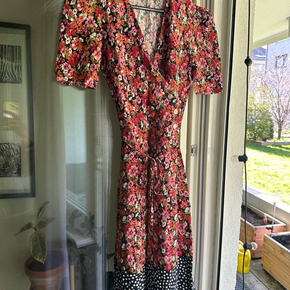 Rouje GABIN dress Jacinthhe Marine FR36 - Picture 4 of 6